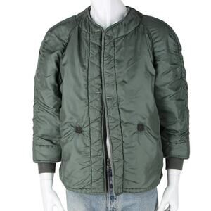 Vintage Military Army Air Force Fleece Lining Liner Jacket
